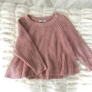 Madewell  knit swing sweater